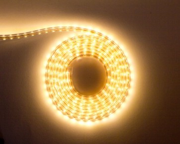 Novaline LED strip, 14.4W , 60 LED per m, 220V, varmvit, per meter