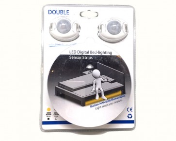 Sovalight (tm) - dubbelsäng LED paket med rörelsedetektor