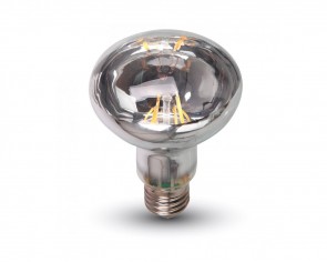 LED Retro lampa E27, 4W, 320 Lumen, filament, R50