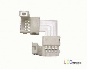 L formad adapter för 10mm RGB slinga, clip & click